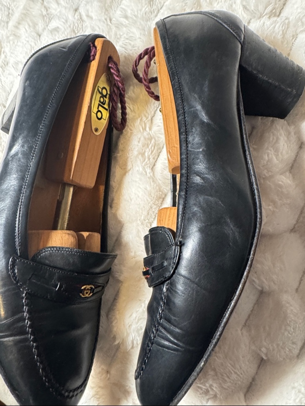 Vintage Gucci Heels Loafers 37 - Picture 14 of 14
